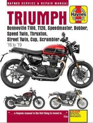 Triumph Bonneville T100, T120, Speedmaster, Bobber, Speed Twin, Thruxton, Street Twin, Cup, Scrambler (16 to 19)(English, Paperback, Coombs Matthew)