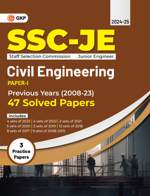 Ssc 2024 : Junior Engineer - Paper I - Civil Engineering - 47 Previous(English, Paperback, unknown)