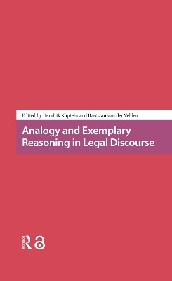 Analogy and Exemplary Reasoning in Legal Discourse(English, Hardcover, unknown)