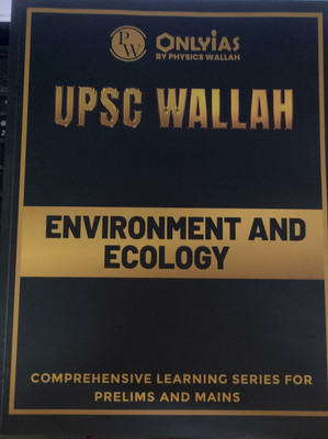 Pw Upsc Wallah Environment and Ecology 2024 (Edition2nd Edition)(English, Hardcover, unknown)
