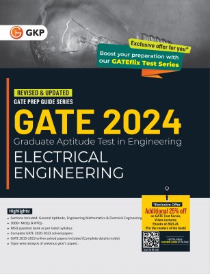 GATE 2024 : Electrical Engineering - Solved Papers 2000-2023 by GKP(Paperback, GKP)