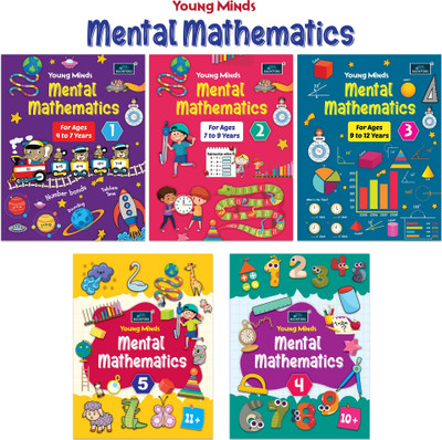 Young Minds Mental Mathematics Book For Kids (Set of 5)(Paperback, BOOKFORD PUBLICATIONS PRIVATE LIMITED)