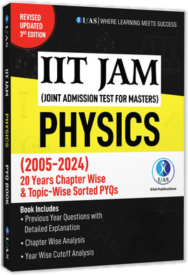 IIT JAM Physics PYQ Book Previous Year Question Papers  - 2026 | With Detailed Solutions (2005 to 2024) | Bestselling Chapter Wise & Topic Wise PYQ Book for IIT JAM, CUET PG, JEST and MSc Entrance Physics Exams | Two Brothers Publications(Paperback, IFAS Publications)