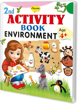 2nd Activity Book-Environment for Kids : Nature Learning Book for Kids, Environment Book for Kids, Activity Books for Kids, 4+ Age Kids Books.(Paperback, sawan)