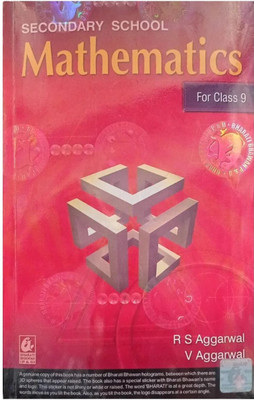 RS Agrawal Math Book class 9 2024 Edition(Paperback, Team bharti bhawan)