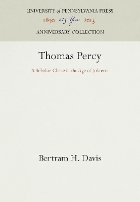 Thomas Percy(English, Electronic book text, Davis Bertram H.)
