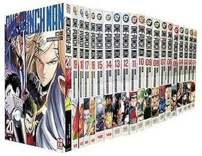 One-Punch Man Box Set (Volume 1-21)(Paperback, Yusuke Murata)