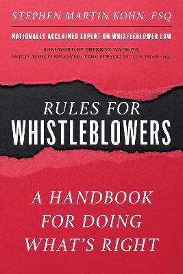 Rules for Whistleblowers(English, Paperback, Kohn Stephen M.)
