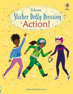 Sticker Dolly Dressing Action!(English, Paperback, Watt Fiona)