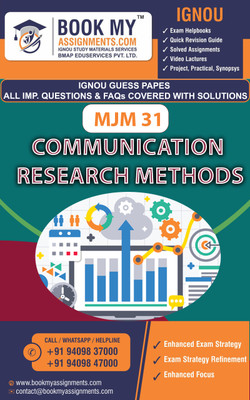 MJM 31 Communication Research Methods(Paperback, BMA Publication)