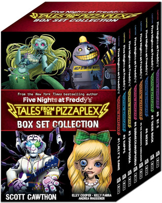 Five Nights At Freddy's: Tales From The Pizzaplex (1 To 8 Books Box Set)(Paperback, Scott Cawthon, Elley Cooper, Kelly Parra, Andrea Waggener)