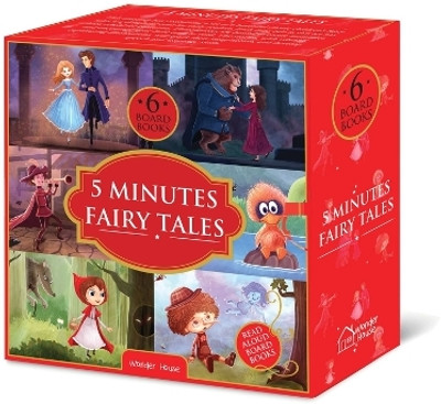 5 Minutes Fairy Tales Bookset: Giftset of 6 Board Books for Children (Abridged and Retold)  - By Miss & Chief(English, Box Set, Wonder House Books)