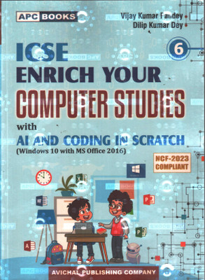 ICSE ENRICH YOUR COMPUTER STUDIES FOR CLASS 6(Paperback, VIJAY KUMAR PANDAY, DILIP KUMAR DEY)