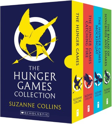 The Hunger Games Collection, The Hunger Games, The Hunger Games Catching Fire, The Hunger Games Mockingjay, The Ballad of Songbirds and Snakes, Suzanne Collins, Paperback, English(Paperback, Suzanne Collins)