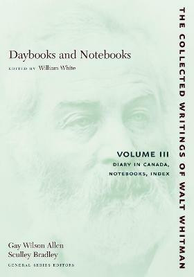 Daybooks and Notebooks: Volume III(English, Paperback, Whitman Walt)