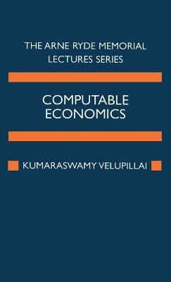 Computable Economics(English, Hardcover, Velupillai K.)