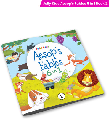 Jolly Kids A Collection of Aesop's Fables 6 in 1 Book 2 Stories Book for Kids| Ages 3-6 Years(Paperback, Jolly Kids)