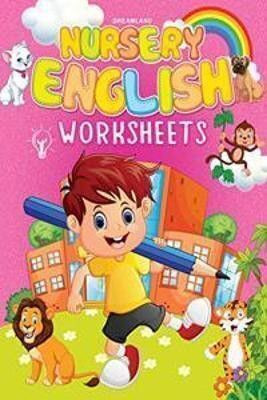 Nursery English Worksheets  - Kids Ages 2-5 – Early Learning Activity Book with 100+ Fun Illustrated Exercises, Vocabulary Building, Writing Practice & Brainstorming Worksheets(English, Paperback, unknown)