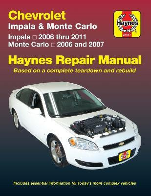 Chevrolet Impala (2006-2011) & Monte Carlo (2006-2007) Haynes Repair Manual (USA)(English, Paperback, Haynes Publishing)