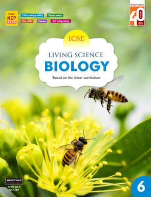 Ratna Sagar ICSE Living Science Biology 6 – Biology Book For Class 6(Paperback, DK Rao)