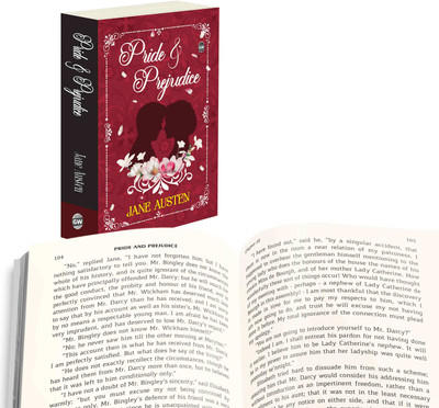 Pride And Prejudice by Jane Austen (Paperback) : All-Time Best Love Story, Classic English Fiction, Iconic Regency-Era Masterpiece, Famous Society and Marriage Tale, Must-Read Literature(Paperback, Jane Austen)