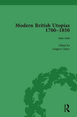 Modern British Utopias, 1700-1850 Vol 8(English, Hardcover, Claeys Gregory)