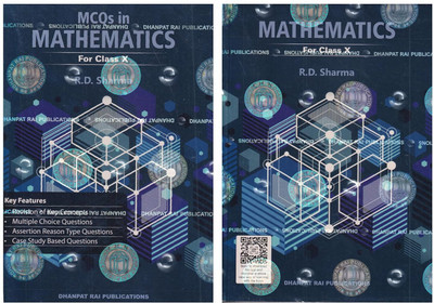 Rd Sharma Class 10 Maths 2025-26 CBSE Examinations | R D Sharma Class 10 Mathematics with MCQ Book (Set of 2 Books) with 2 Disc(Paperback, R.D Sharma)