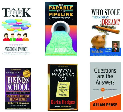 Combo Of 6 Books : Parable Of Pipeline, Business School, Who Stole American Dream, Copycat Marketing, Talk The Talk, Question Are The Answers (Unknown, Robert T. Kyoski)(Paperback, Robert T. Kyoski) Combo Of 6 Books : Parable Of Pipeline, Business School, Who Stole American Dream, Copycat Marketing, Talk The Talk, Question Are The Answers (Unknown, Robert T. Kyoski)(Paperback, Robert T. Kyoski)