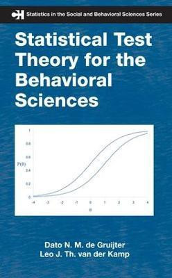Statistical Test Theory for the Behavioral Sciences(English, Electronic book text, de Gruijter Dato N. M.)