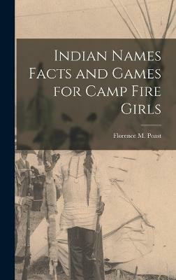 Indian Names Facts and Games for Camp Fire Girls(English, Hardcover, Poast Florence M)