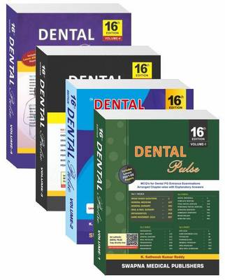 Dental Pulse - 16th Edition (Set of 4 Volumes)  - Dental Pulse - 16th Edition with 3 Disc