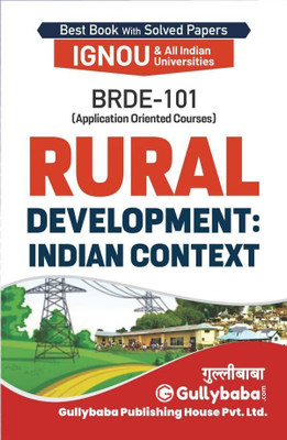 BRDE-101 Rural Development(English, Paperback, Gullybaba Com Panel)