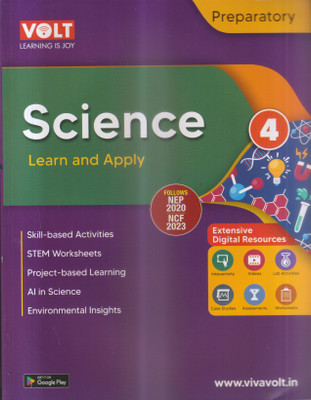 VOLT SCIENCE BOOK -4(Paperback, ANIL SHARMA)