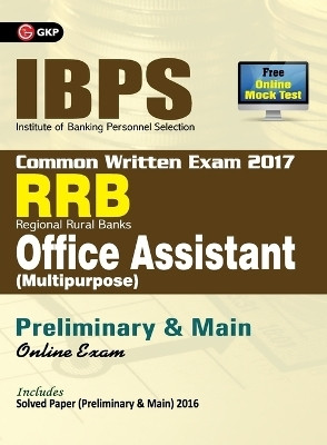IBPS RRB-CWE Office Assistant (Multipurpose) Preliminary & Main Guide 2017(English, Paperback, unknown)