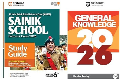 Arihant (AISSEE) Sainik School Study Guide Class 6th Entrance Exam 2026 | Complete Coverage of Maths, Intelligence,English & General Knowledge | Includes Practice MCQs, PYQs 2025 & Pattern-Based Revision Notes (English Medium)(Paperback, Pradeep Srivastava) Arihant (AISSEE) Sainik School Study Guide Class 6th Entrance Exam 2026 | Complete Coverage of Maths, Intelligence,English & General Knowledge | Includes Practice MCQs, PYQs 2025 & Pattern-Based Revision Notes (English Medium)(Paperback, Pradeep Srivastava)