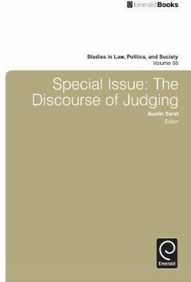Special Issue: The Discourse of Judging(English, Electronic book text, unknown)