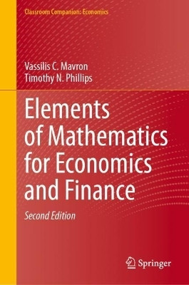 Elements of Mathematics for Economics and Finance(English, Hardcover, Mavron Vassilis C.)