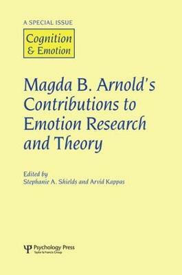 Magda B. Arnold's Contributions to Emotion Research and Theory(English, Paperback, unknown)