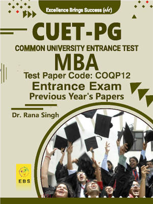 CUET MBA General (Test Paper Code-COQP12) Entraance Exam Previous Year's Papers With detailed explanatory answers(English Medium)  - CUET General MBA Entrance Exam(Paperback, Dr. Rana Singh)