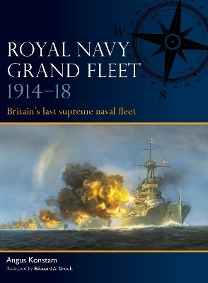 Royal Navy Grand Fleet 1914-18(English, Paperback, Konstam Angus)