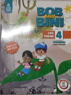 Bob and bini lkg theme workbook 4(Paperback, Leena kumari)