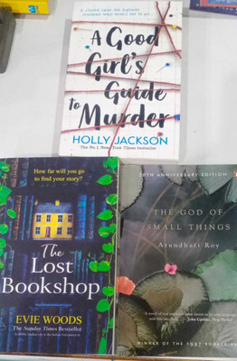 A God Girl's Guide To Murder+The Lost Book Shop+The God of Small Things (Free) Set of 3 Books(Paperback, Arundhati Roy) A God Girl's Guide To Murder+The Lost Book Shop+The God of Small Things (Free) Set of 3 Books(Paperback, Arundhati Roy)