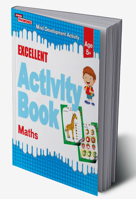 Activity MATHS Book 5 plus-Fun Activities and Math Exercises For Children: Knowing Numbers, Addition-Subtraction, Fractions, Division(Hardcover, Neera)