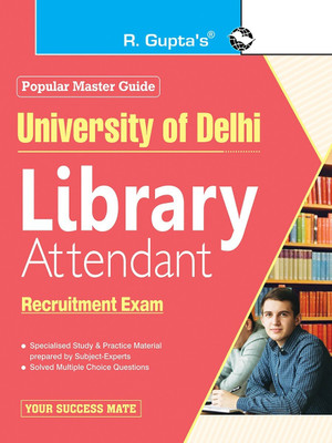 University of Delhi: Library Attendant Recruitment Exam Guide(English, Paperback, RPH Editorial Board)