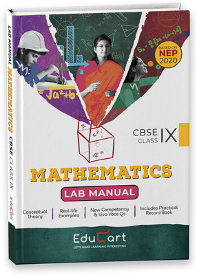 Educart CBSE Lab Manual Class 9 Mathematics Book for 2024 Exam (Based on NEP 2020)(Hardcover, Educart)
