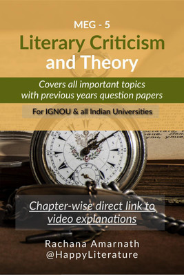 Literary Criticism and Theory  - Covers all important topics and previous years' Question papers(English, Paperback, Rachana Amarnath)
