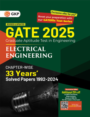 Gate 2025 - Electrical Engineering - 33 Years' Chapterwise Solved Papers (1992-2024)(English, Paperback, Garg Vinit)