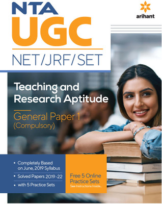 (OldEditon)Arihant
NTAUGCNET/JRF/SETTeaching&ResearchAptitudeGeneralPaper-1(Compulsory) Sixteen Edition(English, Paperback, Sultan Farah)