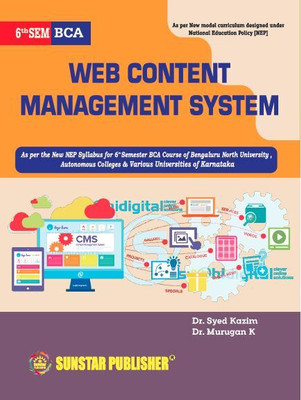 6th Sem BCA Web Content Management Sysytem(Paperback, Dr Syed Kazim, Dr Murugan K)