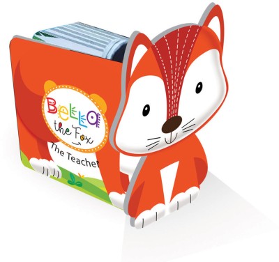 Bella and Fox Early Learning Bedtime Activity Stories Board Book for Kids, Toddlers and Babies - Ages 3+ Years(Board Book Binding, Hellofriend Books)